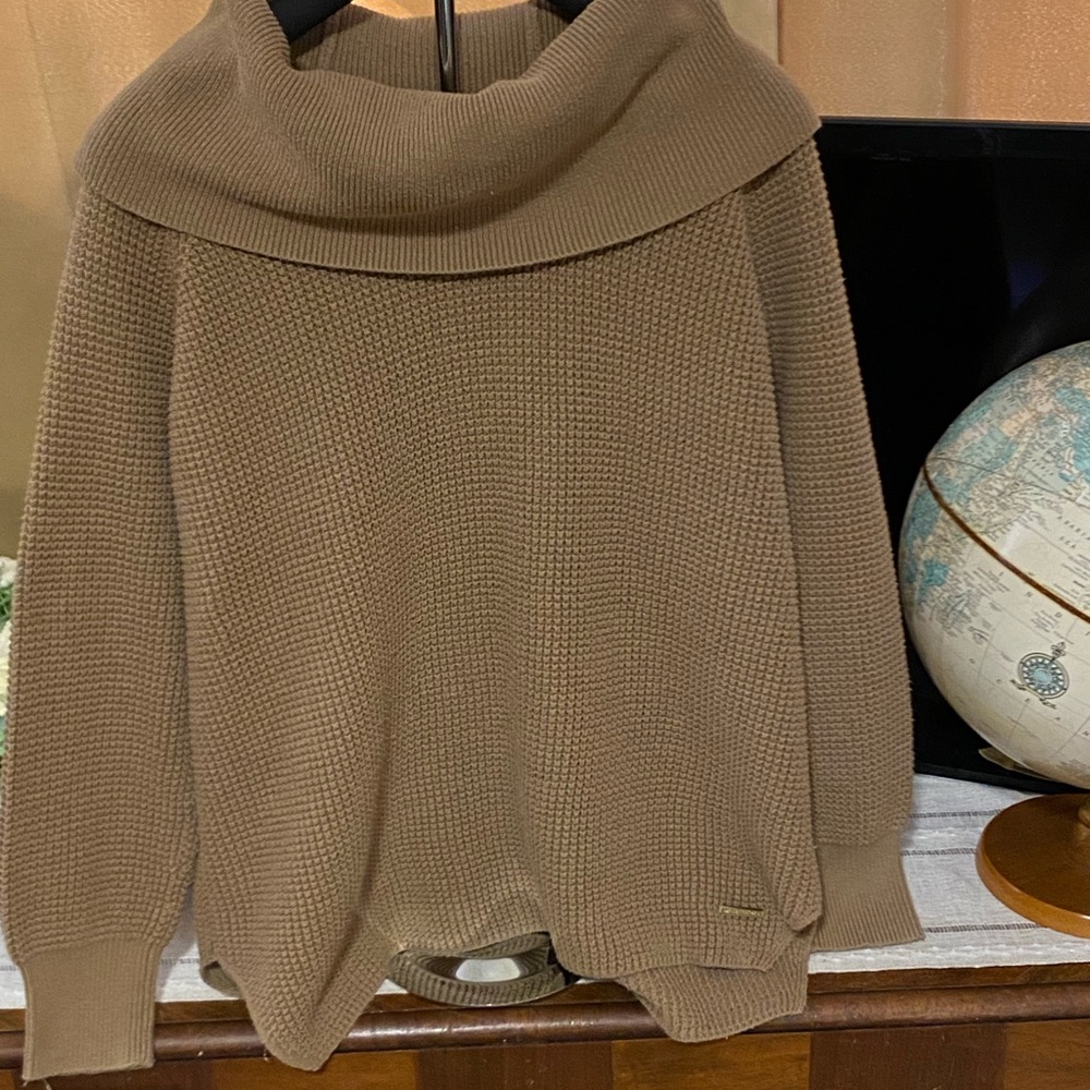 Michael Kors Brown Knit Sweater